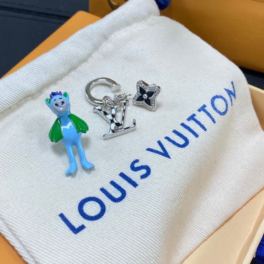 Louis Vuitton Silver Earrings